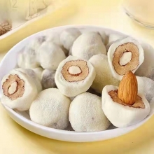  新疆网红巴旦木奶枣 散装1000g